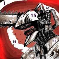 Chainsaw Man Coloring