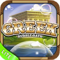 Learn Greek Bubble Bath Game