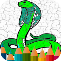 coloring snake pattern