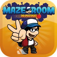 Maze Room: 2d Push Puzzle Game