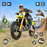 Animal Bike Stunt Racing Game