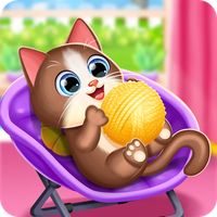 Virtual cat pet care life