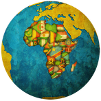 Mapa polityczna Afryki - quiz