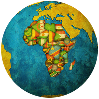 Mapa polityczna Afryki - quiz