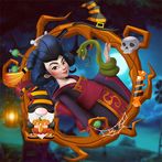 Handsome Witch Girl Escape