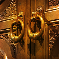 Escape Room Mystery Doorway