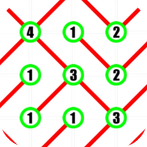 Slant Out: Brain Puzzle Game