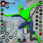 Fly Rope Hero: Gangster Games