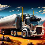 Oil Tanker Driving Truck Sim