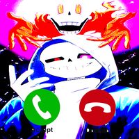 Skeleton Sans- Fake Video Call