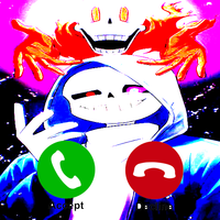 Skeleton Sans- Fake Video Call