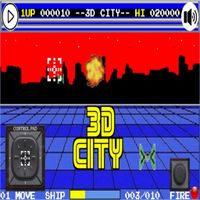 Retro 3D City