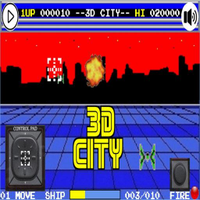 Retro 3D City