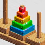 Cubes Tower 3D - Puzzle Game