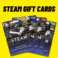 STEAM GIFT CARDS