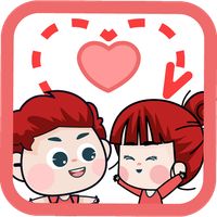 Draw To Love: Boy and Girl