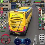 Coach Tourist Bus City Driving