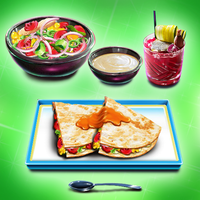 Quesadilla with Chicken and Ve