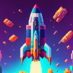 Rocket Landing Space Adventure