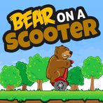 Bear On A Scooter