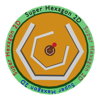 Super Hexagon 2D