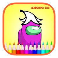 Among us Coloring Game.
