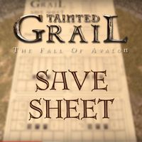 Tainted Grail Save Sheet