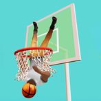 Mini basketball fun sport game