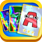 Snap Card: Rainbow Alphabet