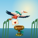 Flap Stork