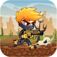 Ninja Shooter and Runner Dash