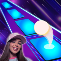 Lady Diana Bunny Tiles Hop