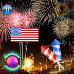 Fireworks Pyro Play Light 3D