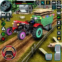 Indain Tractor Driving Farming