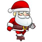 Santa, Penguin Hunter