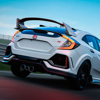 Real Honda Car Civic Parking