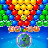 Bubble shooter earth
