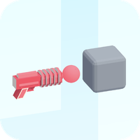 Paint Gun 3D - cube pile stack