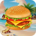 Beach Fast Food Cooking Tycoon