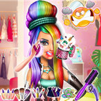 لعبة بنات مكياج - صالون اميرات