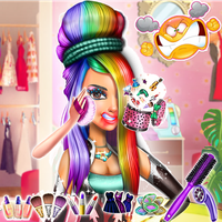 لعبة بنات مكياج - صالون اميرات