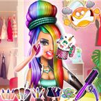 لعبة بنات مكياج - صالون اميرات