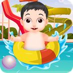 Kids Water Park Slides Trip