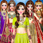 Indian Game Makeup & Dress up