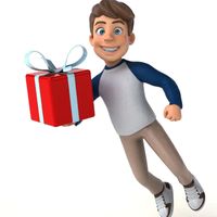 The boy and the gift