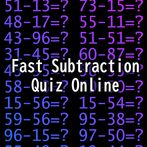 Subtraction Quiz Online