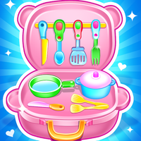 Kitchen Set - Toy Cooking Game
