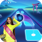 Lady Diana Tiles Hop Game