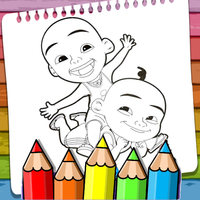 Coloring Ipin Upin Family