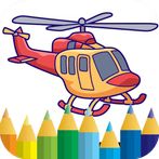 helicopter coloring book